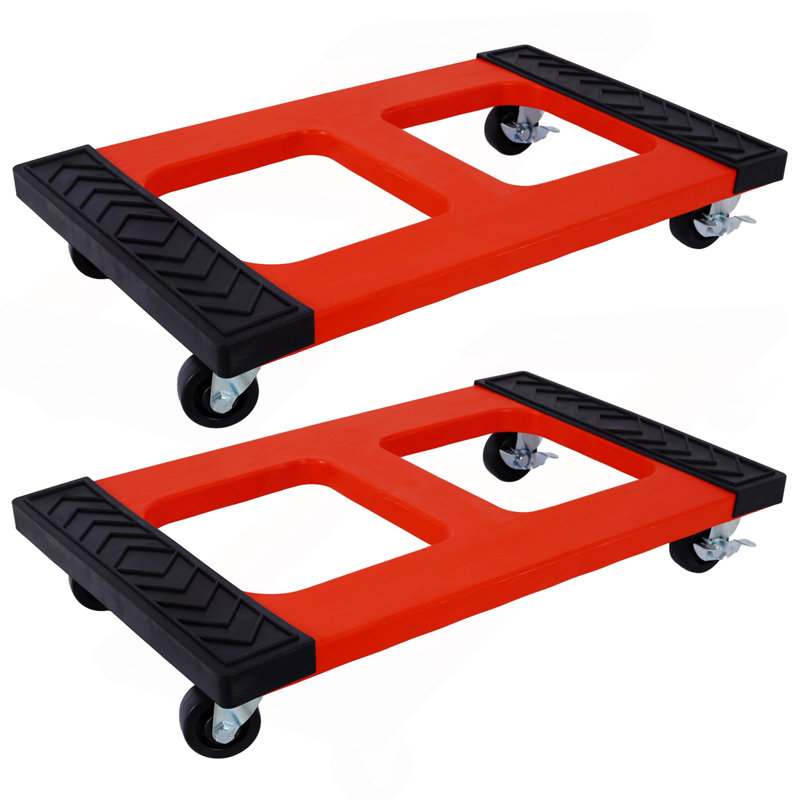 Poly Mover's Dolly - 1200-Lb. Capacity 2Pcs/Set