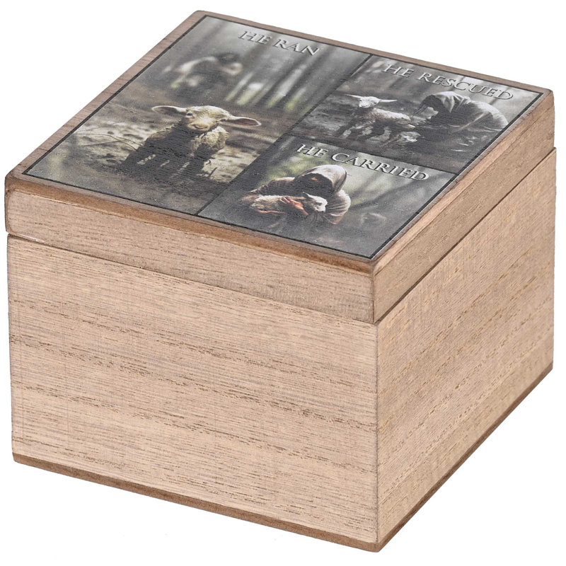 Prayer Box Good Shepherd with 72 Cards