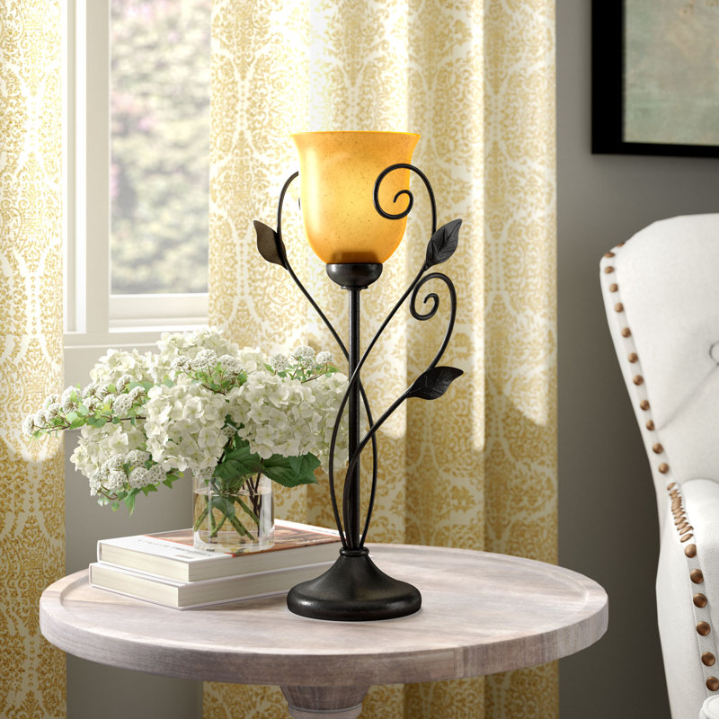 Arbor Torchiere Table Lamp - Oil Rubbed Bronze