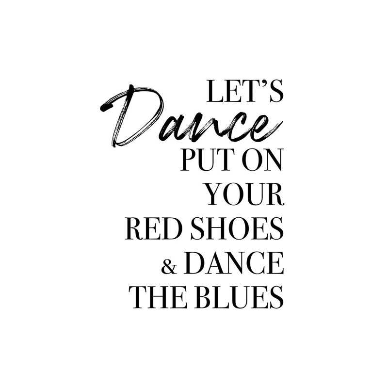 Let's Dance by Mambo Art Studio - Wrapped Canvas Gallery-Wrapped Canvas Giclée, 20.32 cm H x 30.48 cm W
