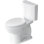 Cuvette de toilette blanche Duravit No.1 PRO pour deux pièces