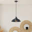 Bynoe 1 - Light Black Dome Pendant-1583948631