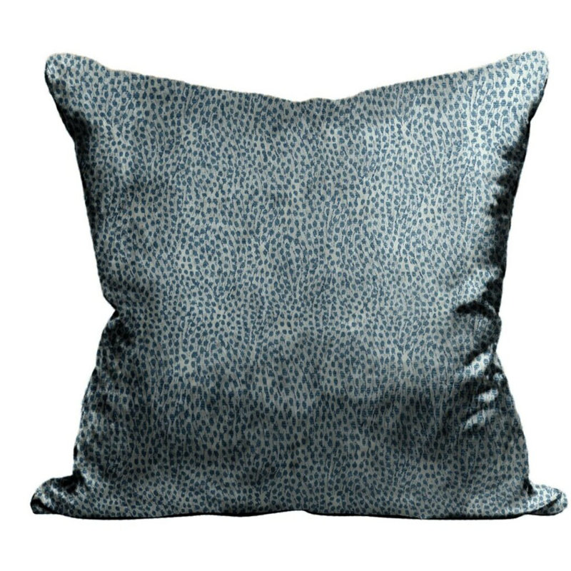 Tundra Square Pillow Cover & Insert, Ciel