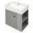 Modern Floating Bathroom Vanity With Ceramic Basin And Right Side Storage