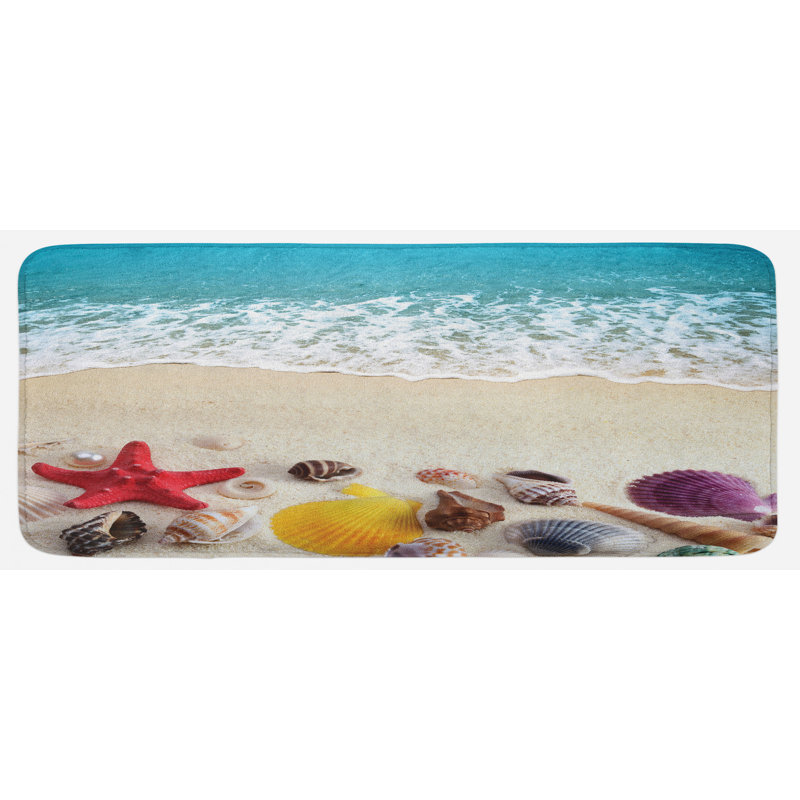Coastal Synthetic Kitchen Mat