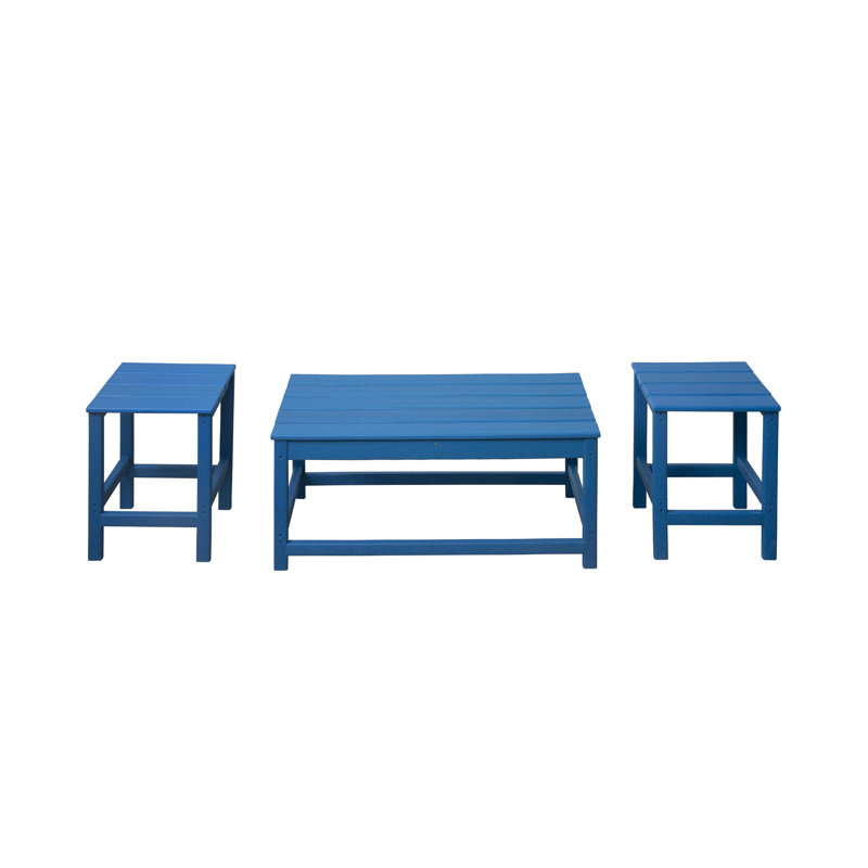 Table d'appoint et table basse Alger, Bleu pacifique