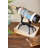  Cast Iron Crab Wine Bottle Holder – 7"L Black Matte Coastal Décor
