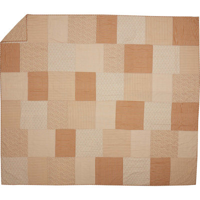 Farmhouse / Country Twill Patchwork Quilt