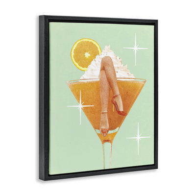 «Crossed Legs Cocktail», art par Lil 'Rue