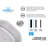 23.5'' L Single Bowl Stainless Steel Kitchen Sink