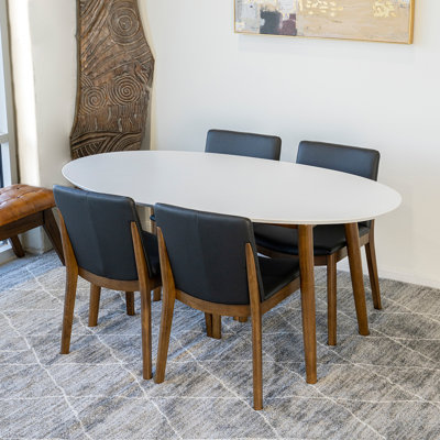 4 - Person Solid Wood Dining Set