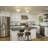 Single Light Frosted Glass Semi Flush Mount-503852218-503852214