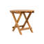AUCUNE INSTALLATION REQUISE, PLATEAU EXTÉRIEUR EN BOIS ACACIA PLIABLE ET RÉGLABLE (FINITION Teck)