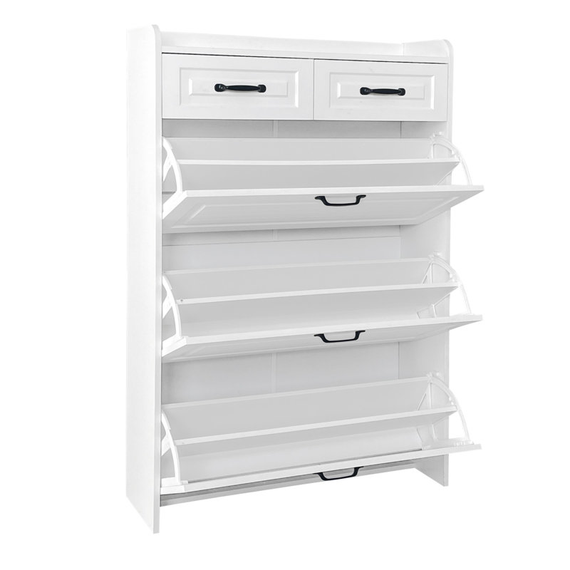 Shoe Storage, White+Black