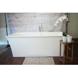 66'' L Freestanding Soaking Bathtub