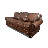 Weston Saddle Brown 91"W Sofa In 100% Top Grain Leather With 8 Way Hand Tied Coils-456299559-456299557