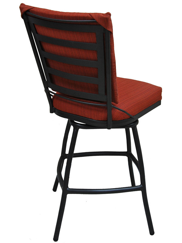 Tabouret de bar de terrasse avec coussin 30" Darin