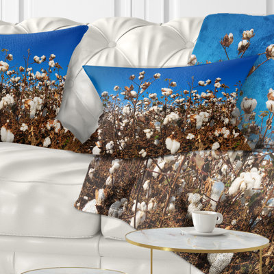 Coussin en coton Blooming Alabama