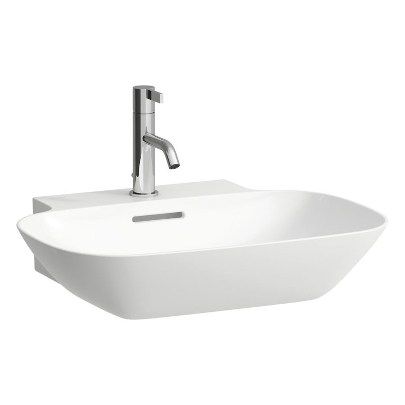 Ino 17.72'' W Single Vanity, Right Hinge, Single Hole, White Matte
