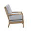 Fauteuil d'appoint élégant et confortable avec finition chêne clair et revêtement en polyester durable, parfait pour tout espace de vie.-1785540025-1785540030