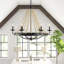 Luminaire suspendu 6 lumières Ronniesha