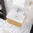 24" Wall Mounted Single Bathroom Vanity With White Ceramic Top-235014898