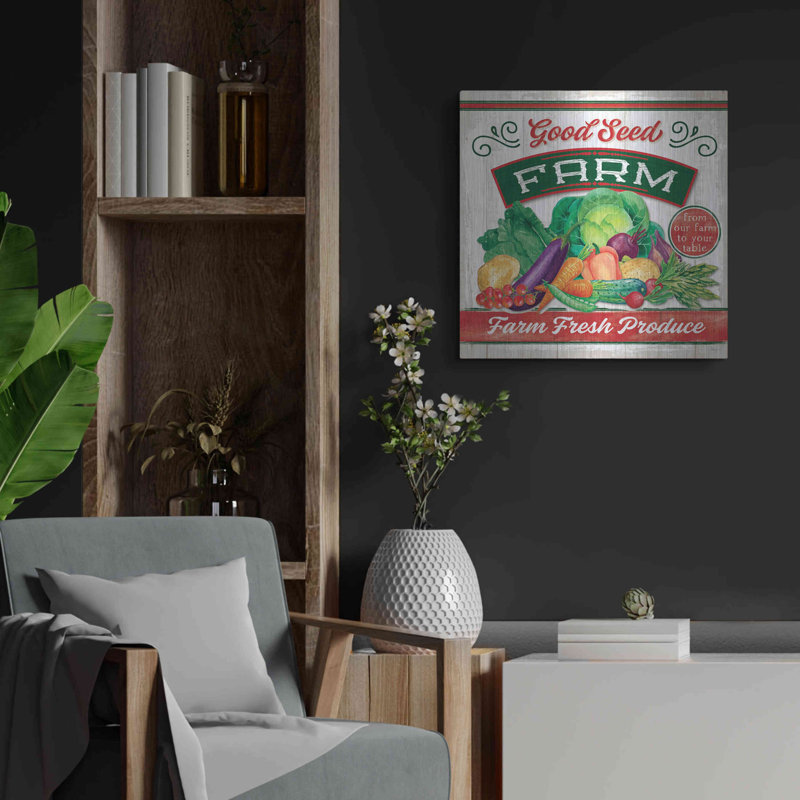 «Good Seed» par Mollie B Art, H 24 po x l 24 po