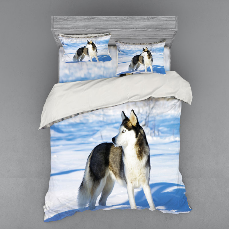Rustic Polyester Duvet Cover, Queen Duvet Cover + 3 Additional Pieces