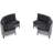 Shimaya 40.5" Wide Outdoor U-Shaped Patio Sectional with Cushions,Pema Outdoor Patio Sofa Set (Set of 4,without table) 