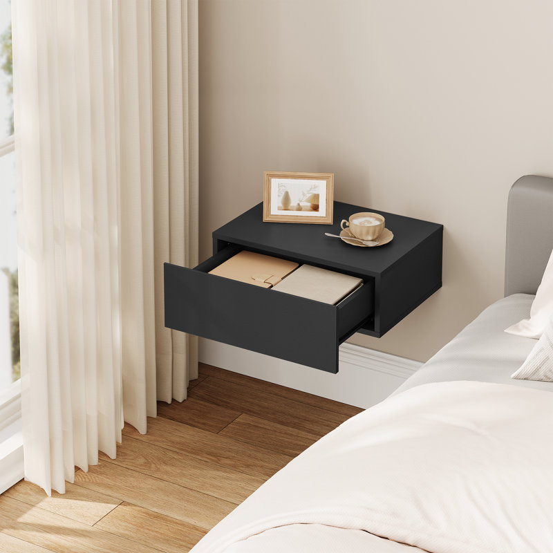 40cm W Manufactured Wood Bedside Table