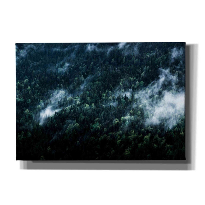 «Foggy Forest Mountain» par Nicklas Gustafsson, H 18 po x l 26 po x P 0,75 po