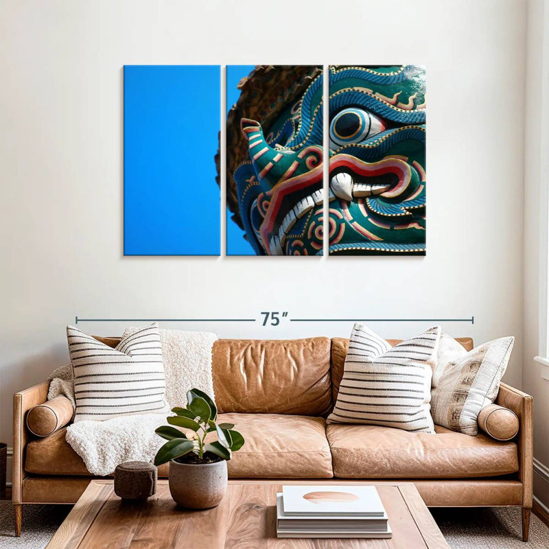 Rorry Oriental Monster, 36" H x 57" W