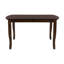 Table de salle à manger Simple Design 1Pc avec rallonge séparée