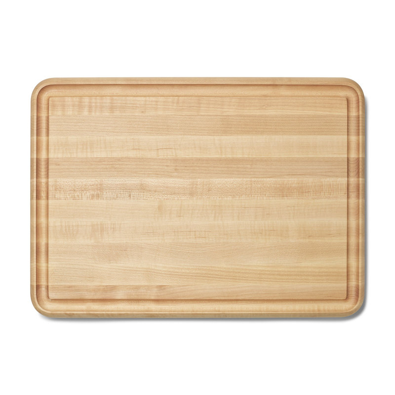 Caraway 17" Prep & Serve Butcher Block, 17 Inch, Maple
