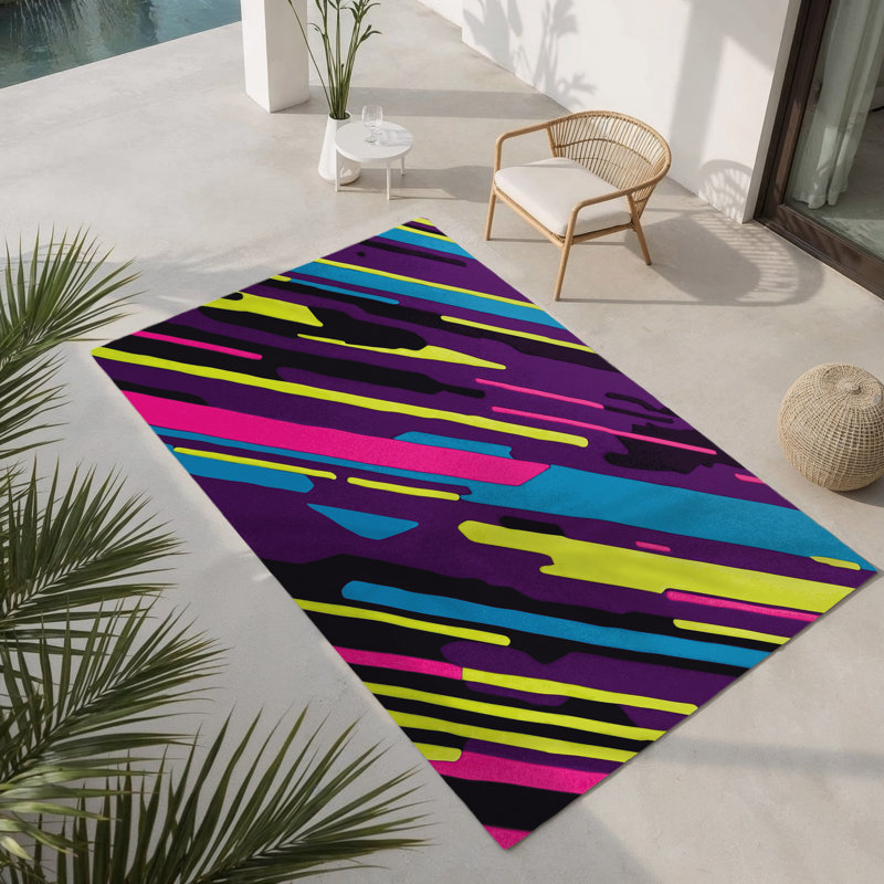 Tapis intérieur et extérieur Prism Spark, Rectangle 1 pi 6 po x 2 pi 6 po