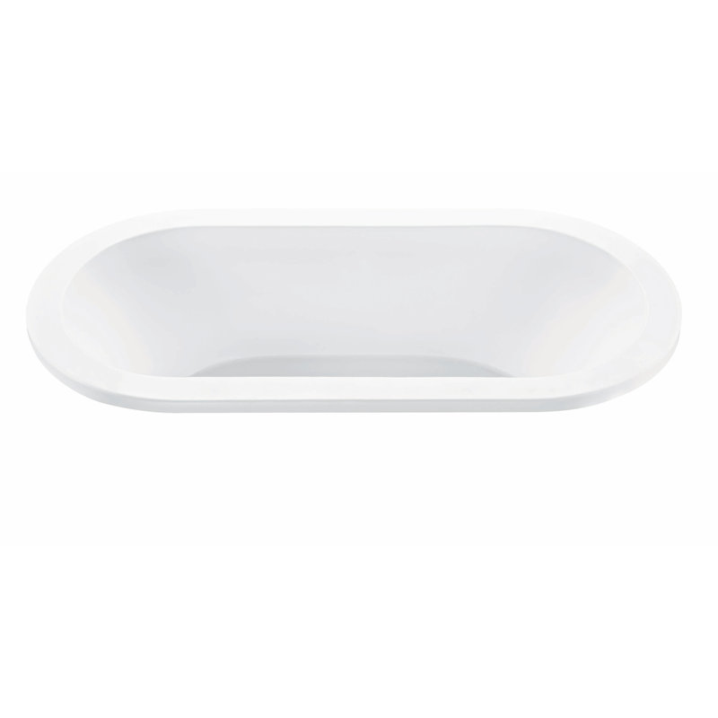 Baignoire à air 71,875 po MTI Solutions New Yorker 5 - Mat, Sous-comptoir