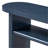 Console Table with Rounded Edges and Sturdy Shelf-1572083615