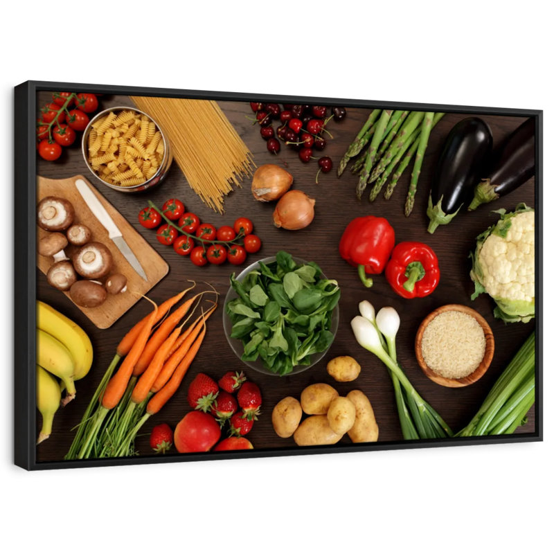 Aliments et boissons "ingrédients végétaux", H 9 po x l 13 po