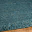 Tapis réversible en laine vert sauge avec base en jute et bordure en jute Brogan-26348575