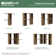 Modular Storage 21.38" W Drawer Unit with 4 Drawers