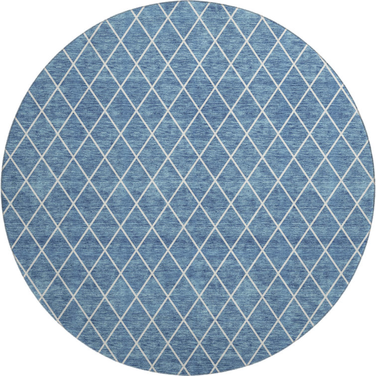 Premium Machine Washable Prisco Denim Rug