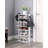 7-Tier Vertical Shoe Rack with Hooks, White