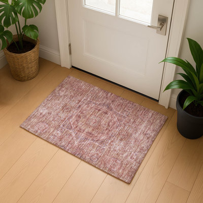 Premium Machine Washable Lubbers AMF1743 Global Rug