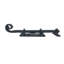 6" Forged Iron Curled Surface Bolt