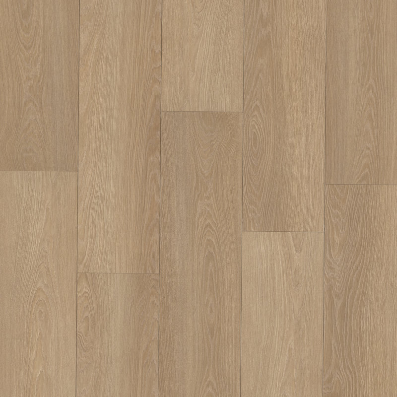 Plancher hybride imperméable 9 po x 87 po 12mm 30mil Seabluff, Sable Stratford