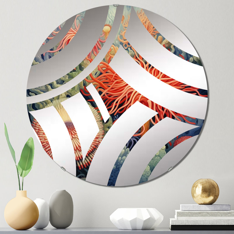 Miroir décoratif Eldora, 23,6 po x 23,6 po