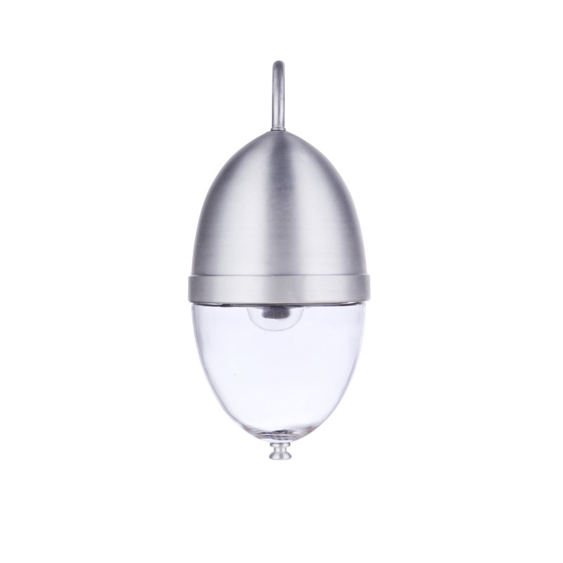 Lyla-Rose Wall Light, 15" H x 6.75" W x 8.13" D, Satin Aluminum
