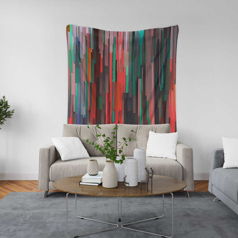 Tapisserie murale, H 88 po x l 104 po