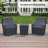 Carolina Wicker Swivel Rocker Patio Group Seating Outdoor Furniture Covers