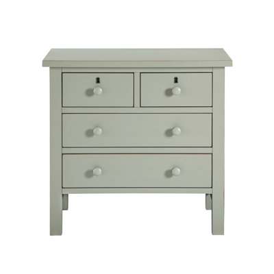 4-Drawer Storage Nightstand For Bedroom